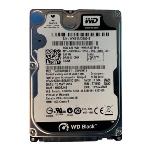 Ebid Dealz Replacement for Scorpio Black WD3200BEKT Dell Western Digital Internal Hard Drive HDD 7200RPM 320GB 16MB J1CM4 J418T W5Y3D