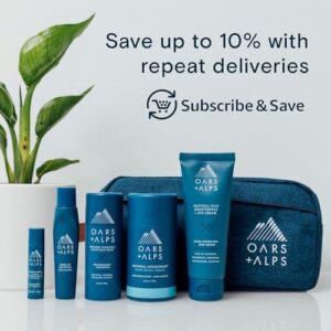 Oars + Alps Anti-Everything Body Powder for Men, Sweat Absorbing and Cooling to Keep You Refreshed and Dry, 1 Fl Oz