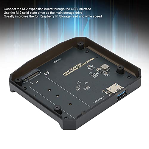 DYZQ SSD for, M.2 Expansion Boards Adapter USB3.0 to for Argon ONE V2 for Nanosound ONE Case