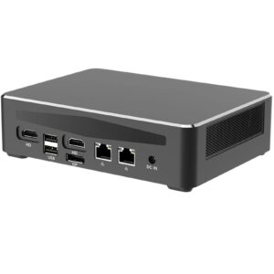 13th Gen 4K Mini Gaming PC Windows 11 Pro, Intel i7 13700H, 64GB DDR5 2TB PCIe, Supprt 4 Display, 2* HDMI, DP, Type-C Thunderbolt 4.0, 2 Lans 2.5G TPM2.0, Desktop Computer, WiFi6 BT5.2