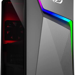 ASUS ROG Strix GL10 Gaming Desktop Computer, AMD Hexa-Core Ryzen 5 3600X Processor, 64GB RAM 2TB SSD, NVIDIA GeForce GTX 1660 Ti 6GB, DisplayPort Bluetooth DTS Audio, Windows 10 Homek