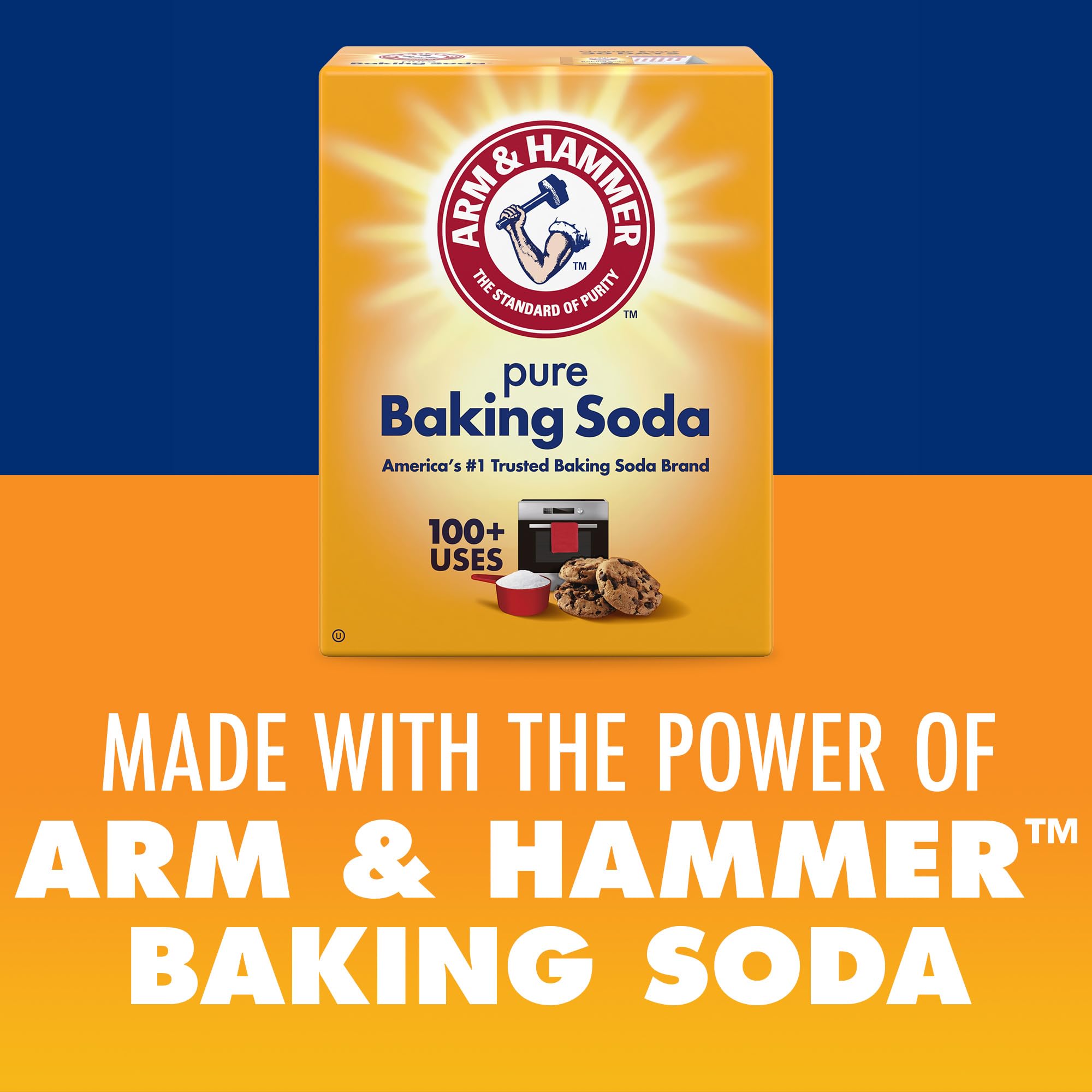 Arm & Hammer Sport Body Powder, Powder for Men and Women, Fresh Feeling, Talc Free, Aluminum Free Odor Defense with Baking Soda