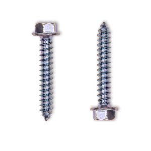 satellitesale general purpose 5/16" outer diameter x 2" long 7/16" hex head lag bolt zinc plated screws