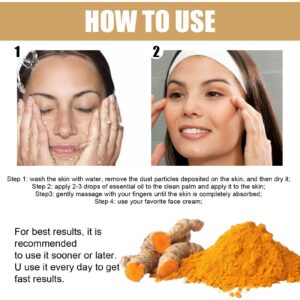 2Pack Turmeric Corrector Serum, Natural Turmeric Repair Face Serum for Face, Hydrate and Dry Skin