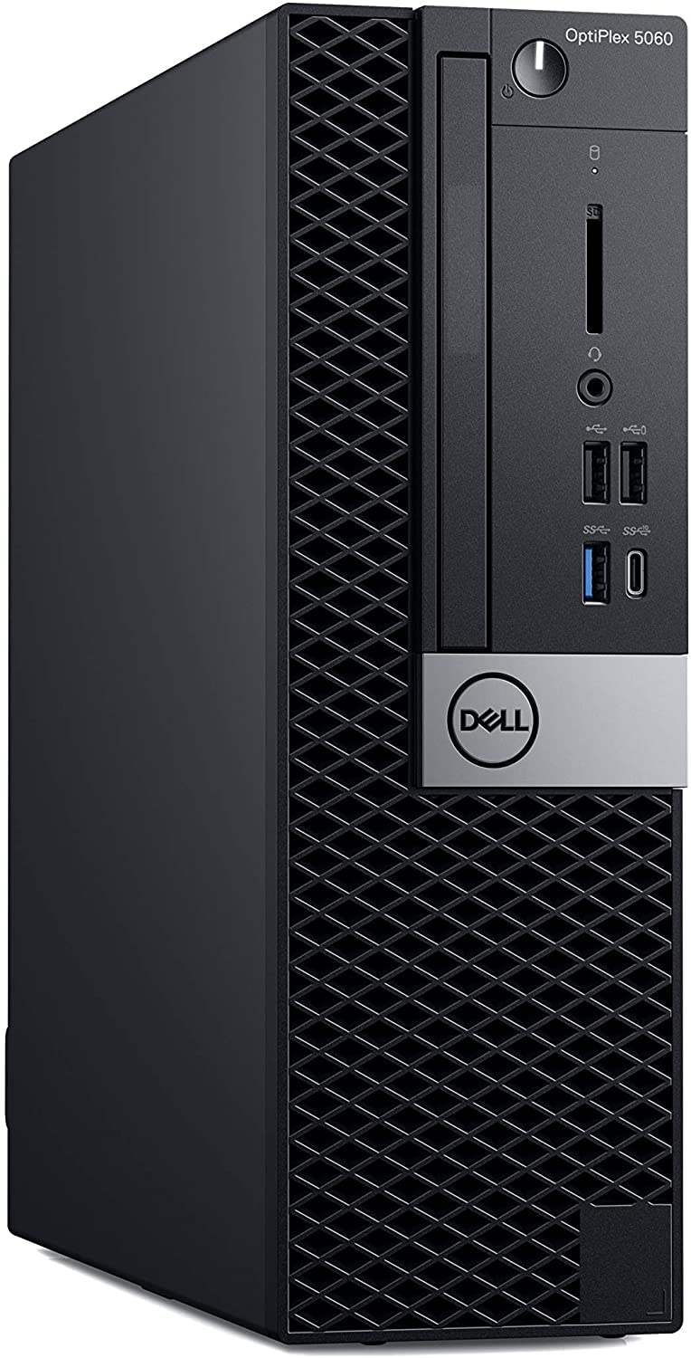 Dell OptiPlex 5060-SFF, Core i7-8700 3.2GHz, 32GB RAM, 500GB M.2-NVMe, Windows 11 Pro 64Bit, (Renewed)