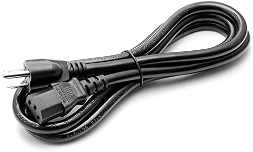 Marg AC in Power Cord Plug Lead for ASUS MS Widescreen LED LCD Monitor VS278Q-P VN247H-P VN247HP VN247H-P VN279Q VN279QL VN279QLB VW22AT-CSM VW193D VW22ATCSM MS Widescreen Series VB VE VG VH