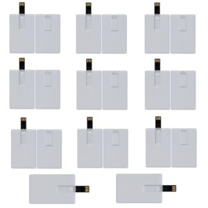 128mb usb flash drive 100 pack card usb drive bulk 100 pack 128mb credit card usb flash drives 128mb card shape flash drive 100 pack 128mb thumb drive lcwamy (white, no logo)