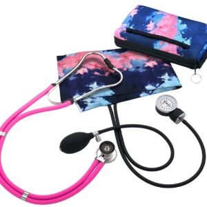 Prestige Medical Aneroid Sphygmomanometer/Sprague-Rappaport Kit, Tie Dye Supernova