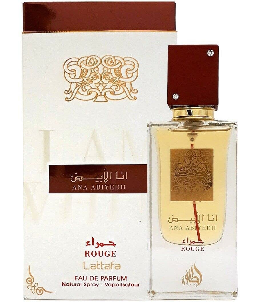 Lattafa Fakhar 3-Piece Set for Unisex, (3.4 Oz Bade'e Al Oud For Glory+ 3.4 Oz Ana Abiyedh Rouge + 3.4 Oz Maahir Black Edition)