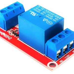 DIYables 3pcs Relay Module for Arduino, ESP32, ESP8266, Raspberry Pi, 1 Channel, 5V, High/Low Level Trigger