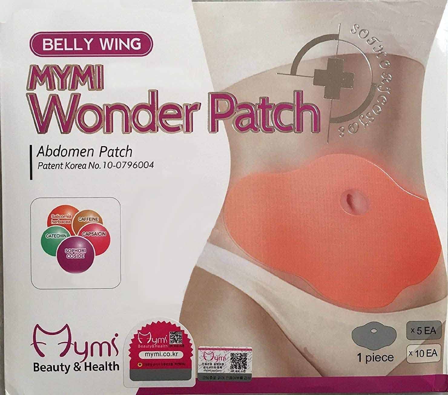 Mymi Wonder Patch Belly Wing Works For Toning Contouring Firming - 10 pieces