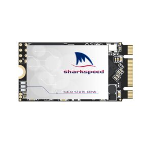 2242 NGFF 256GB M.2 SSD SHARKSPEED Plus Internal M2 SSD 3D NAND SATA III 6 Gb/s,Solid State Drive for Notebooks Desktop PC (M.2 2242 256GB)