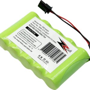 ZZcell® Battery Replacement for GE Interlogix Simon Xti, XTi-5 Alarm Security System 600-XTI-BAT Wireless Control Panel 6V 2200mAh