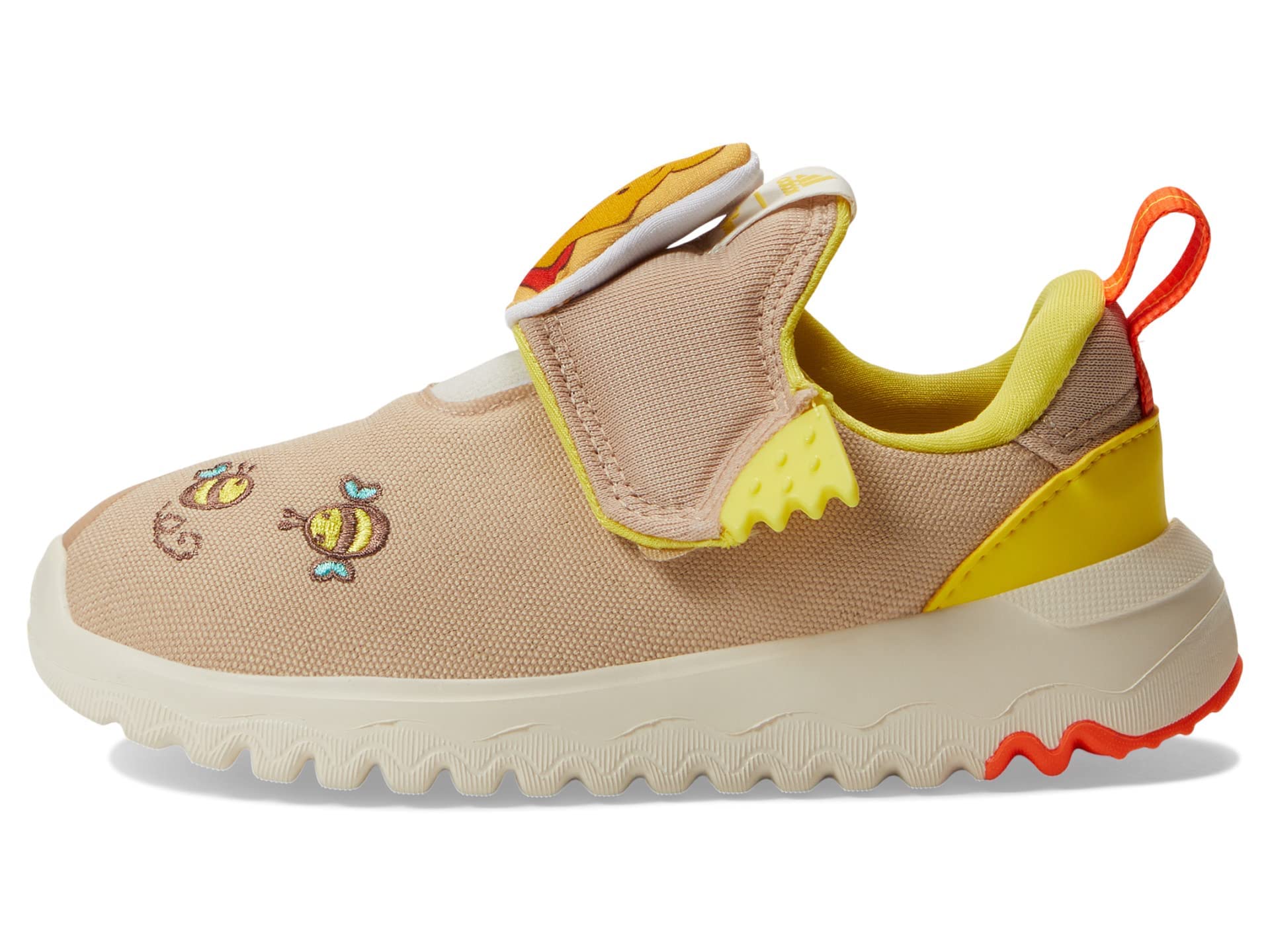 adidas Baby Girl's Suru365 Wtp (Toddler) Magic Beige/Impact Yellow/Wonder White 9 Toddler M