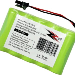 ZZcell® Battery Replacement for GE Interlogix Simon Xti, XTi-5 Alarm Security System 600-XTI-BAT Wireless Control Panel 6V 2200mAh