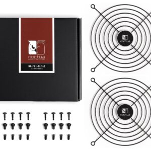 Noctua NA-FG1-14 Sx2, Fan Grills for 140mm Fans (Set of 2, Black)