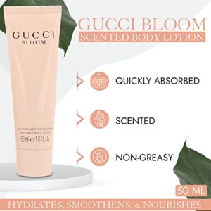 Gucci Bloom Eau De Parfum and Scented Lotion Gift Set Perfume for Women 1.6 oz and Perfumed Lotion for Women 1.6 oz