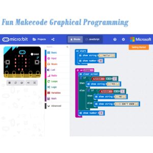 ELECFREAKS BBC Micro:bit V2.2 Board for Coding and Programming(not Include Micro USB Cable and Battery Holder)