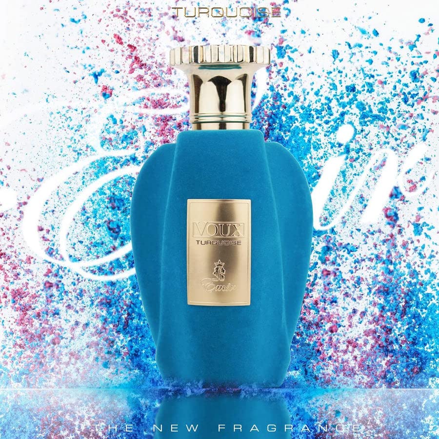 Paris Corner VOUX OUD EMIR 100ml Unisex Fragrance Scent Perfumes (VOUX TURQUOISE)