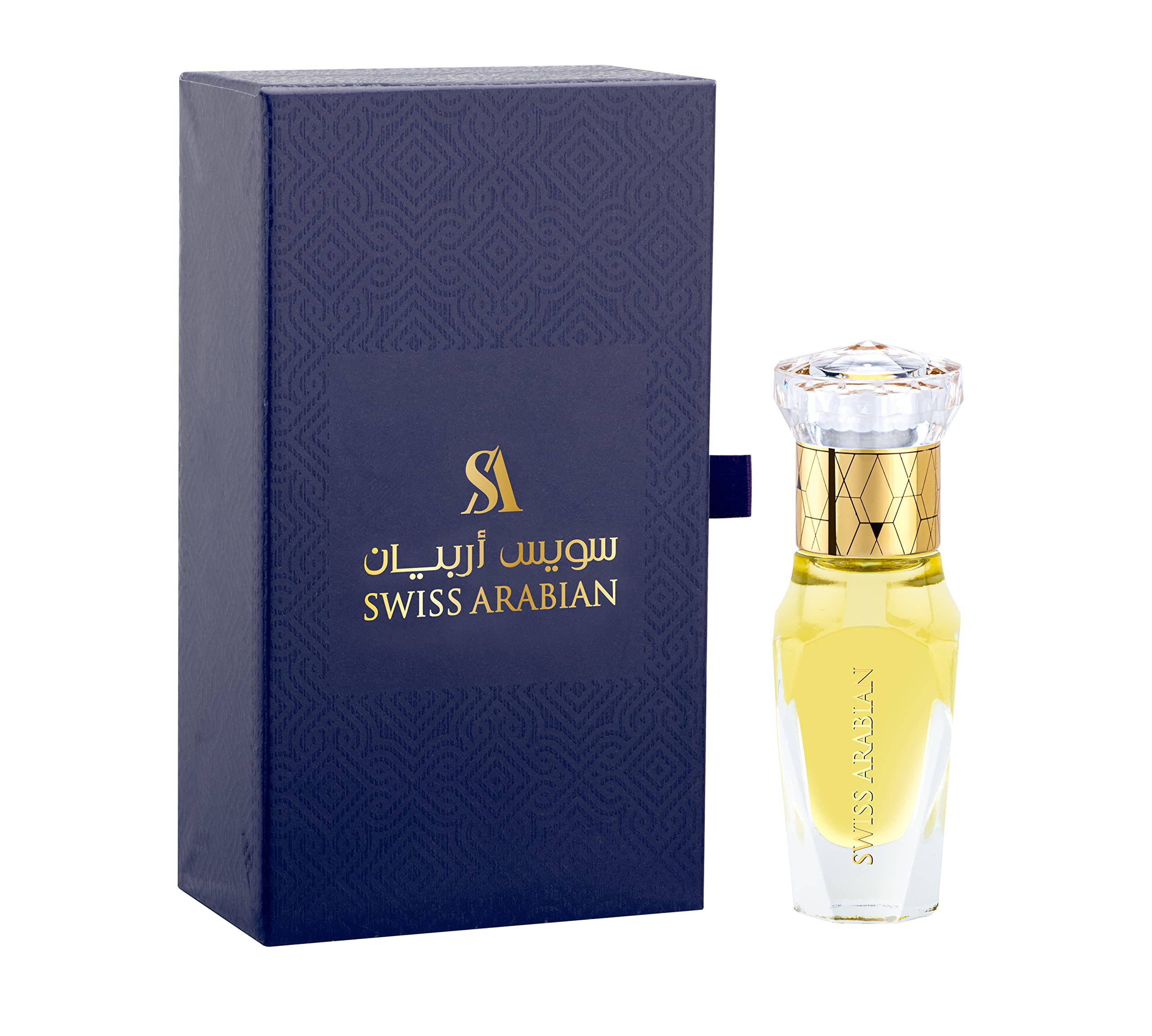 Swiss Arabian Sultan For Unisex - Luxury Products From Dubai - Long Lasting Personal Perfume Oil - A Seductive, Exceptionally Made, Signature Fragrance - The Luxurious Scent Of Arabia - 0.4 Oz