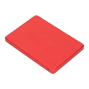 ssd adapter enclosure kit, aluminum alloy ssd adapter enclosure stable durable for home for computer for office red