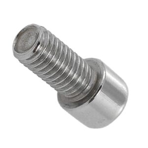 sourcing map 5pcs M4x10mm Hex Socket Head Bolt Screws, Stainless Steel Silver Tone