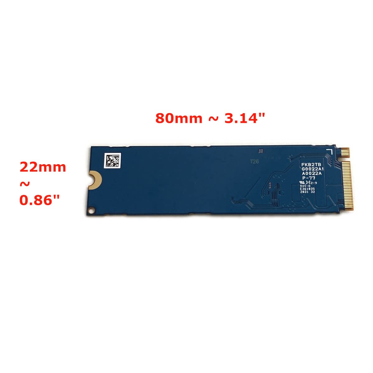 KIOXIA SSD 256GB BG4 M.2 2280 NVMe PCIe Gen3 x4 KBG40ZNV256G L57447 Solid State Drive for Laptop Desktop Ultrabook PS5 Console