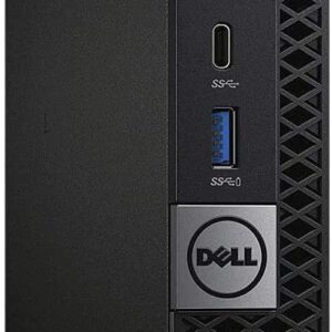 Dell OptiPlex 7050 MFF Intel Core i5-6600T 8GB 128GB Desktop PC Refurbished Window 10 Professional with Keyboard and Mouse (Renewed)