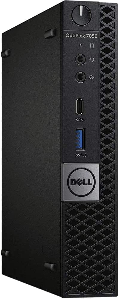 Dell OptiPlex 7050 MFF Intel Core i5-6600T 8GB 128GB Desktop PC Refurbished Window 10 Professional with Keyboard and Mouse (Renewed)