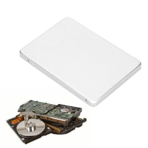 MSATASATA3.0 Hard Drive Adapter Card Ultrathin Aluminum Alloy SSD Adapter Enclosure for Home Office Computers Silver