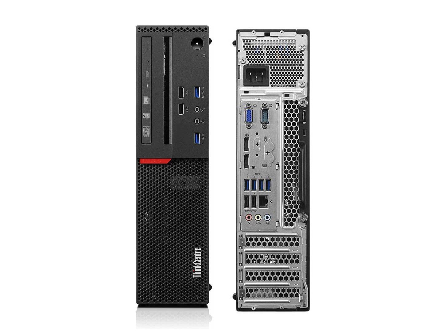 Lenovo ThinkCentre M800 SFF Desktop Computer PC, Intel Core i5 6500 3.2GHz, 32GB DDR4 RAM,New 1TB SSD, Built-in WiFi BT,DVD-RW,Wireless Keyboard Mouse,Windows 10 Pro (Renewed)