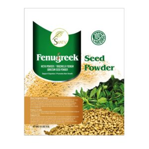 SVATV Fenugreek Seed Powder | Trigonella Foenum | Asian cuisine | Best for Hair & Skin Care | Promotes Hair Growth- 227 Gram, Half Pound, 8 Ounce