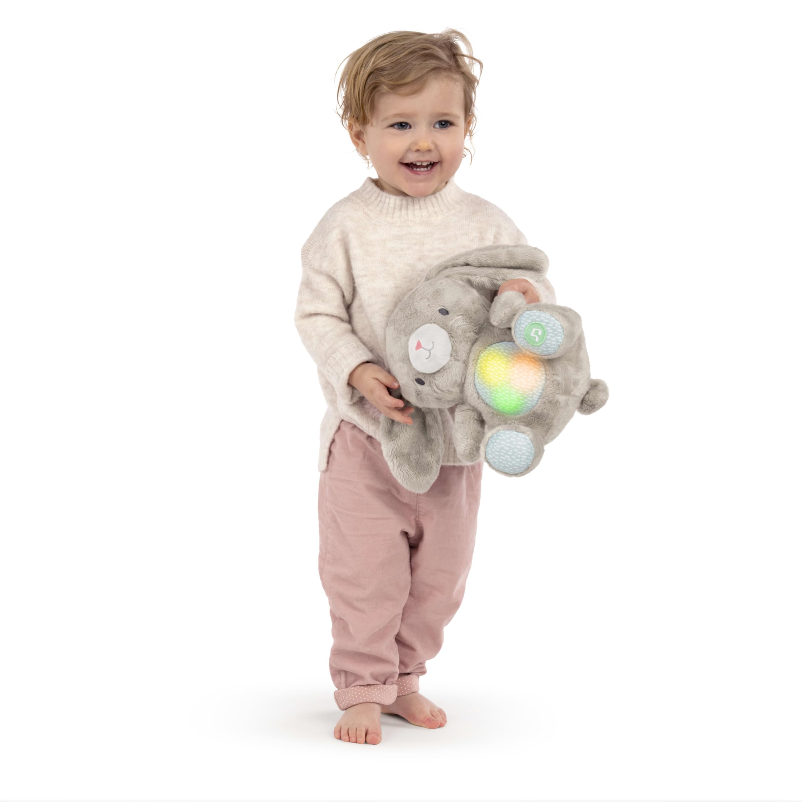 Ingenuity Heart to Hugs Sylvi Soothing Plush Toy with Lights, Vibrations, & Music