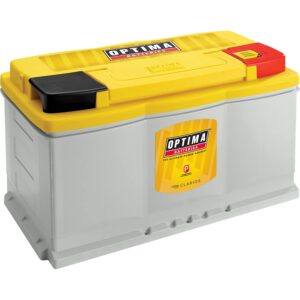 optima batteries high performance dh7 yellowtop dual purpose sealed agm car, truck and suv battery, 880 cca, maintenance free, versitile mounting, bci group size 94r