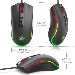 Redragon K631 PRO 60% Keyboard M711 Gaming Mouse Bundle