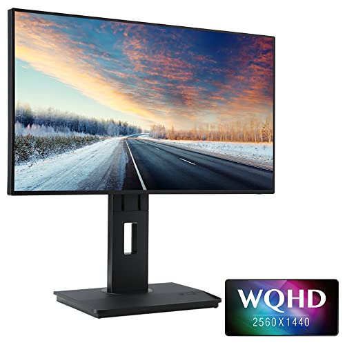 Acer BE270U Abmipruzx 27" WQHD 2560 x 1440 IPS Monitor with AMD FreeSync | 75Hz Refresh Rate | 5ms (G to G) | 100% sRGB | 4-Sided ZeroFrame | USB 3.1 Type-C, Display Port, HDMI, USB & Audio-Out Ports