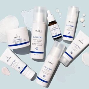 IMAGE Skincare, CLEAR CELL Salicylic Clarifying Pads, Exfoliating Wipes to Clarify Pores for Oily Prone Skin, 60 Pads