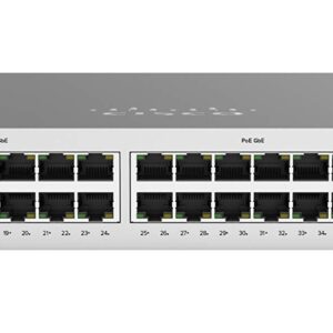 Cisco Meraki MS120-48LP-HW 48-Port Gigabit PoE+ Cloud Managed Switch [Unclaimed - No License] (Renewed)