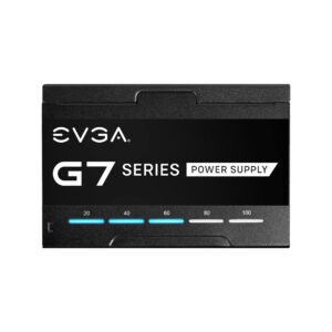 EVGA Supernova 750 G7, 80 Plus Gold 750W, Fully Modular, Eco Mode with FDB Fan, 10 Year Warranty, Includes Power ON Self Tester, Compact 130mm Size, Power Supply 220-G7-0750-X1