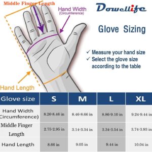 Dowellife Comfortable Level 9 Cut Resistant Glove Food Grade, Mesh Metal Kithcen Glove for Chef Oyster Shucking Mandoline Knife Butcher Meat Cutting