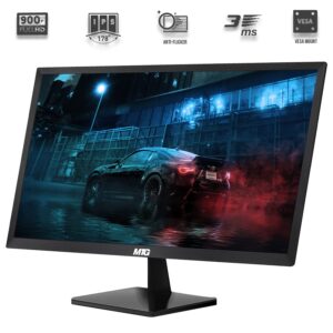 TechMagnet Computer Desktop PC, Intel Core i3-6100, Siwa 6, 16GB RAM, 2TB HDD, 27 Inch 165Hz Gaming Monitor, Gaming Kit, Windows 10 Pro (Renewed)