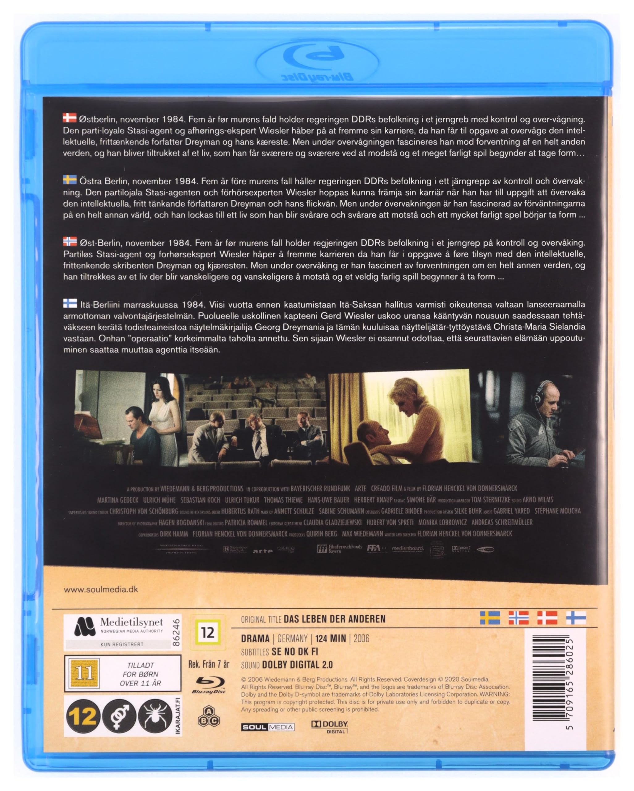 Das Leben Der Anderen Bd/Movies/Blu-Ray