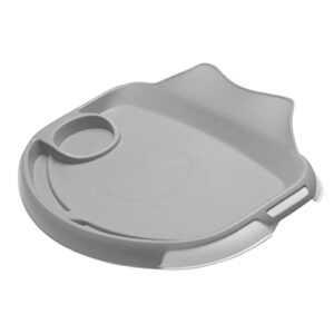 ginsey tidy table activity and meal tray, grey - portable meal tray, activity tray, kids activity tray