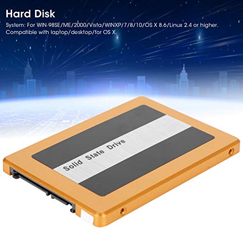 8GB/60GB/120GB/240GB/480G/1TB SSD, Durable 2.5in Solid State Hard Disk Hard Disk Portable Convenient for Storing Backup Files for Computer(#2)