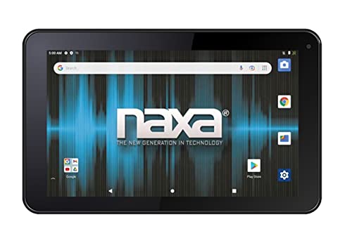 Naxa Electronics NID-7022 Android 11 Tablet with 7” HD TN Screen and Pouch 1.6 GHz Quad Core Processor, 2GB Ram, 16GB Storage, Front and Rear Cameras, Speaker and Microphone, Black