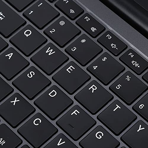 Shanrya HD Laptop, Fingerprint Reader Large Memory Quad Core Numeric Keypad 15.6in IPS Laptop LED Keyboard Backlight 15.6in IPS for Home