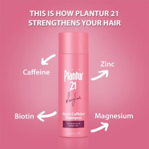 Plantur 21#longhair Shampoo (6.76 Fl Oz) and Conditioner (5.92 Fl Oz) Set Nutri-Caffeine Long Hair System with Keratin and Biotin: Strengthen and Nourish