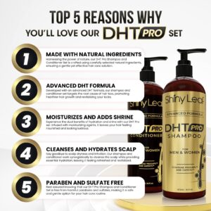 DHT Shampoo and Conditioner For Women - And Men, Pro Formula With Procapil And Capixyl, DHT Blocker For Men And Women Hair Growth, 16 Fl.Oz Bottles