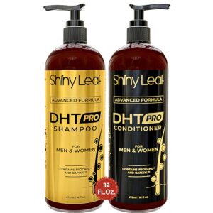 dht shampoo and conditioner for women - and men, pro formula with procapil and capixyl, dht blocker for men and women hair growth, 16 fl.oz bottles