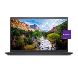 Dell 2022 Newest Inspiron 15 3510 Business Laptop, 15.6" HD Display, Intel Celeron N4020 Processor, 16GB DDR4 RAM, 256GB PCIe SSD, Webcam, HDMI, Wi-Fi, Bluetooth, Windows 11 Pro, Black